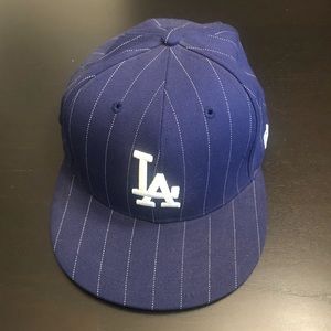 Los Angeles Dodgers Flat Bill New Era 59Fifty hat